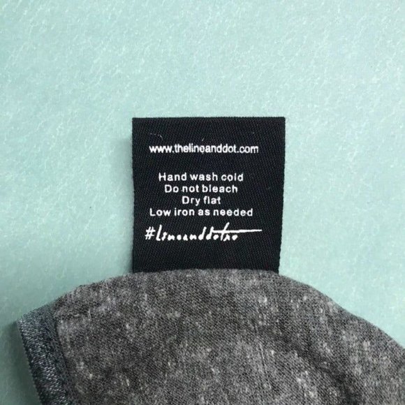 Revolve Line & Dot High Neck Bralette in Gray  - Size M - NWT - Picture 6 of 6